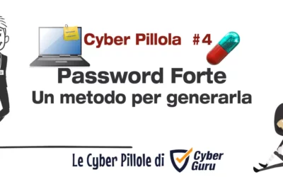 Cyber Pillola – #4 Password – il Metodo