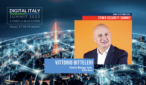 Cyber Guru parteciperà al  CYBERSECURITY SUMMIT