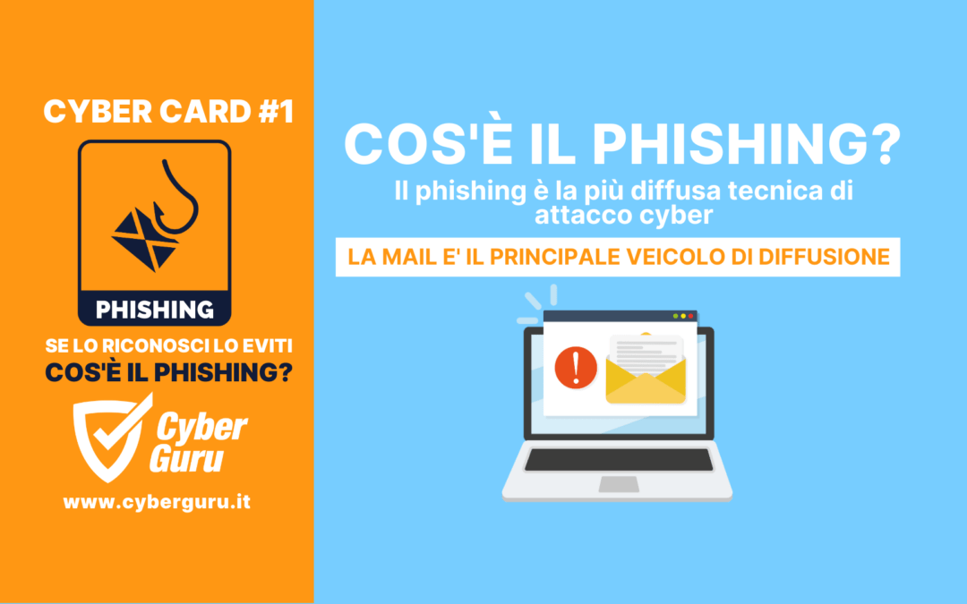 Cyber Card #01 – Phishing: se lo riconosci lo eviti