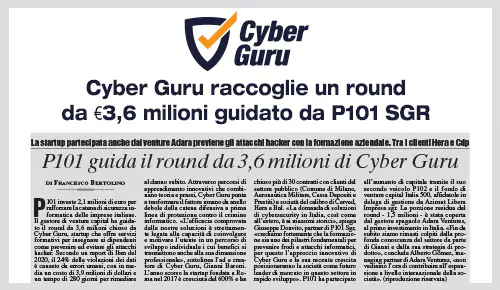 Cyber Guru sarà presente alla Cybertech Conference 2019