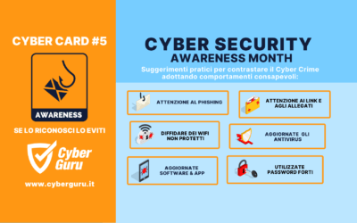 Cyber Card #05 – Cyber Security Awareness Month