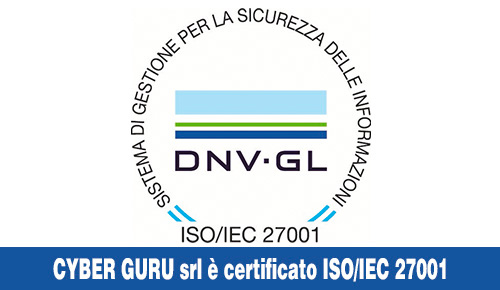 Cyber Guru srl ottiene la Certificazione ISO/IEC 27001