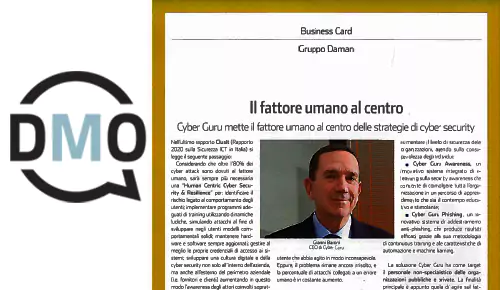 Il fattore umano al centro – La Business Card di Data Manager