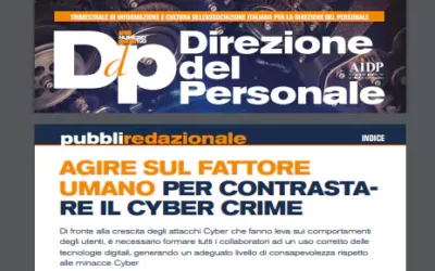 Agire sul fattore umano per contrastare il cyber crime – Il publiredazionale di Direzione del Personale