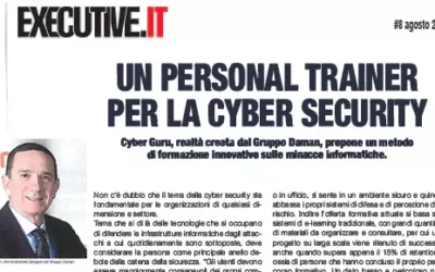 Un Personal Trainer per la Cyber Security – pubblicato su Executive.it