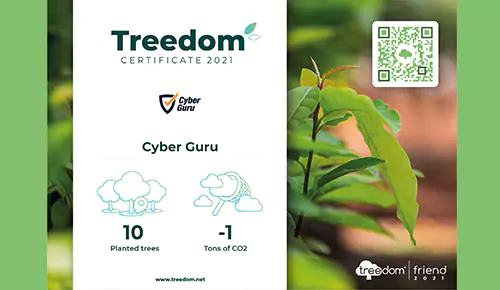 Cyber Guru partecipa alla Giornata Mondiale dell’Ambiente 2021…piantando alberi