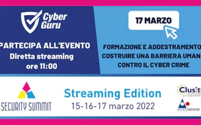 Security Summit 2022 – Streaming Edition – 15 marzo