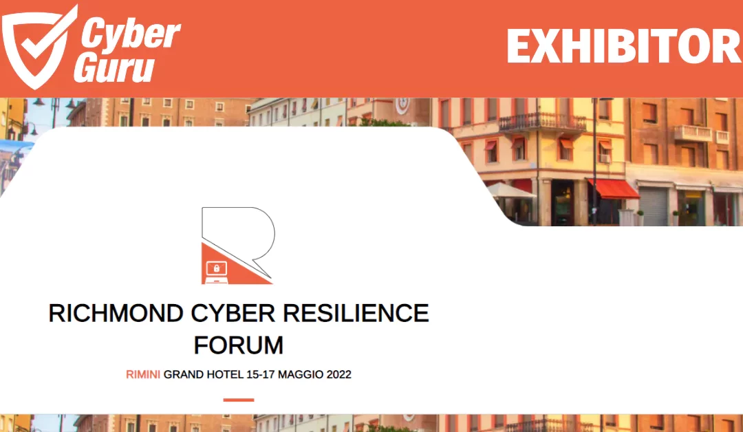 Cyber Guru partecipa al Cyber Resilience Forum 2022