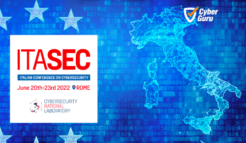 Cyber Guru sarà presente ad ITASEC22