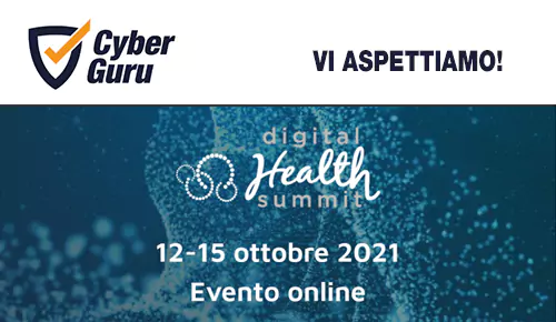 Cyber Guru partecipa al Digital Health Summit – Evento online
