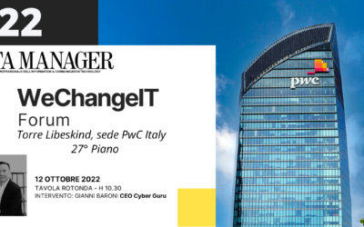Gianni Baroni sarà presente al WeChangeIT Forum