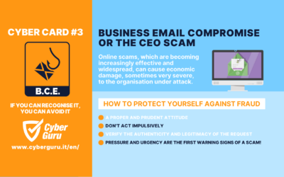 Cyber Card #03 – Business mail compromise or CEO scam
