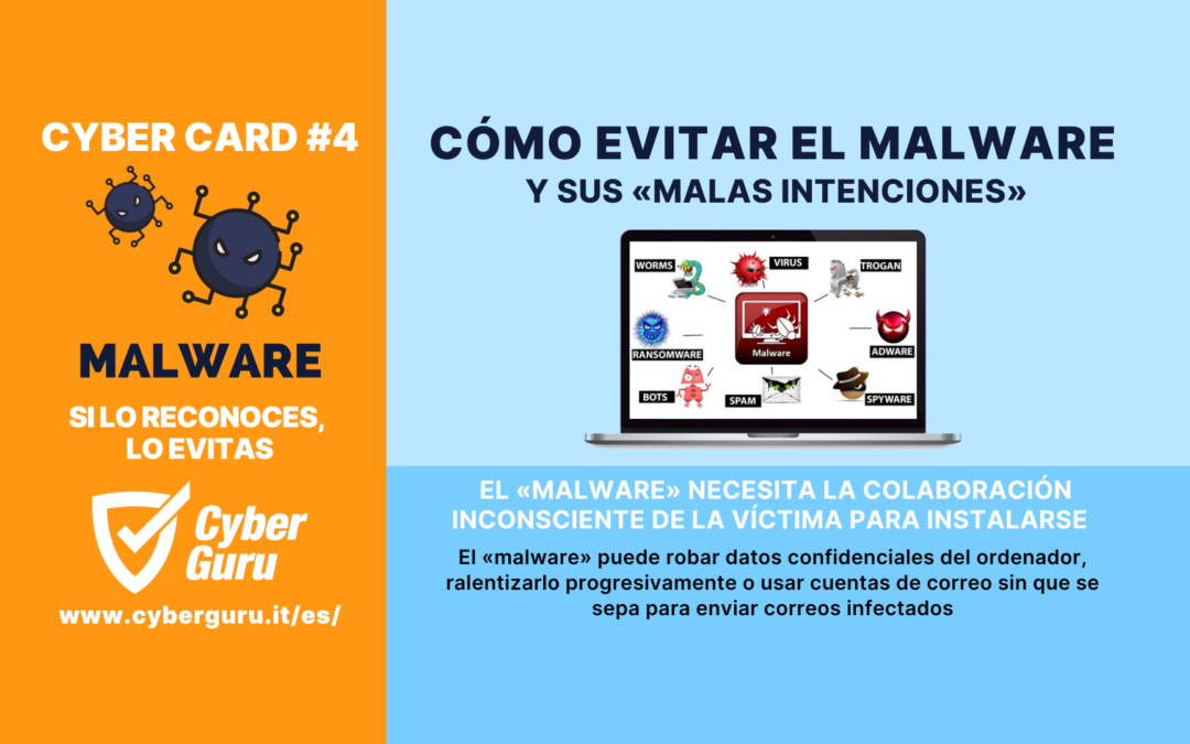 Cibertarjeta n.º 4 – Cómo evitar el malware y sus «malas intenciones»