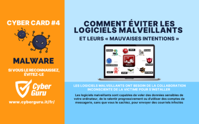 Carte virtuelle #04 – Comment éviter les logiciels malveillants et leurs « mauvaises intentions »