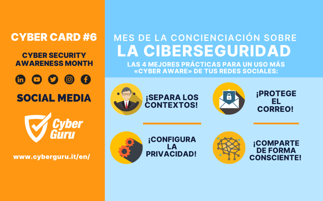 Cibertarjeta n.º 6 – Mes de la concienciación sobre ciberseguridad