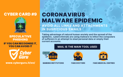 Cyber Card #09 – Coronavirus: a Malware epidemic