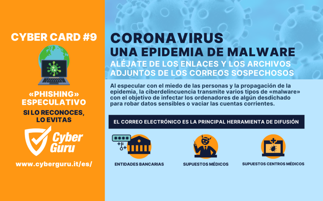 Cibertarjeta n.º 9 – Coronavirus: una epidemia de «malware»