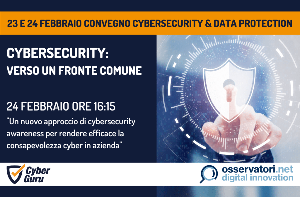 Convegno Cybersecurity & Data Protection
