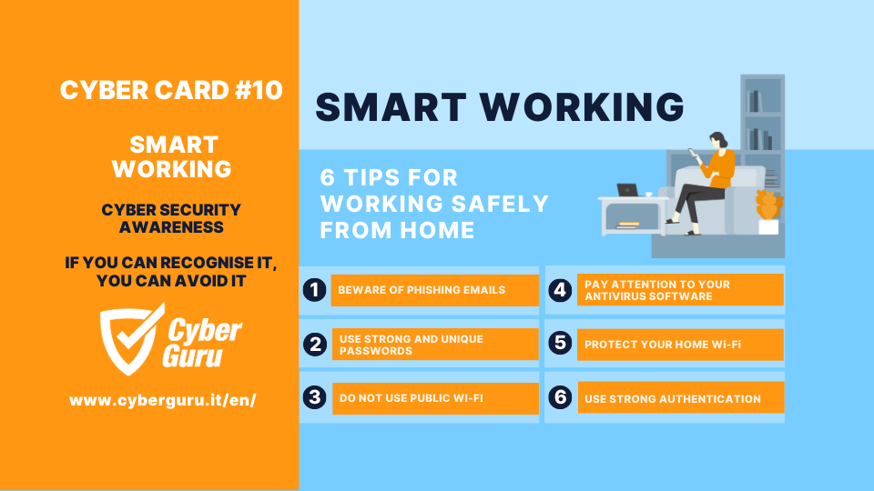 Cyber Card #10 – Remote working in Covid-19 times