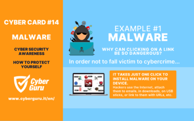 Cyber Card #14 – Malware: why a click can be dangerous