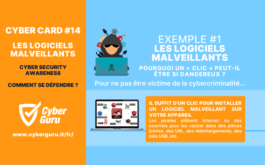 Carte virtuelle #14 – Les logiciels malveillants : pourquoi un simple clic peut-il être dangereux