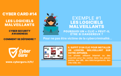 Carte virtuelle #14 – Les logiciels malveillants : pourquoi un simple clic peut-il être dangereux