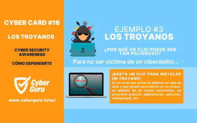 Cibertarjeta n.º 16 – Troyanos: por qué un clic puede ser peligroso