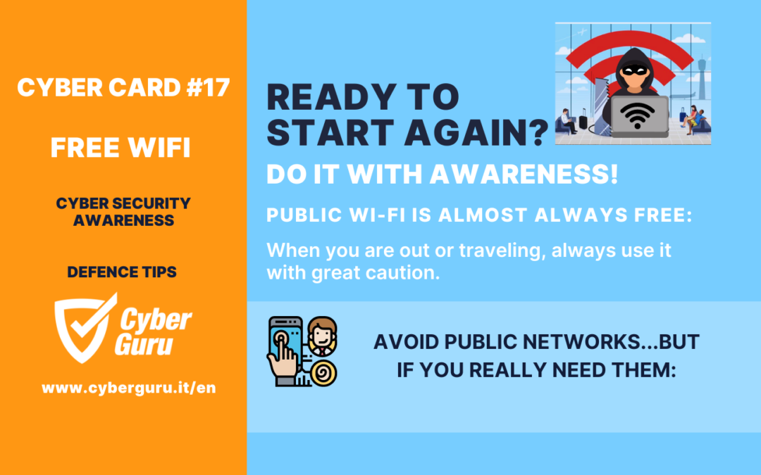 Cyber Card #17 – Public Wi-Fi: always use with caution
