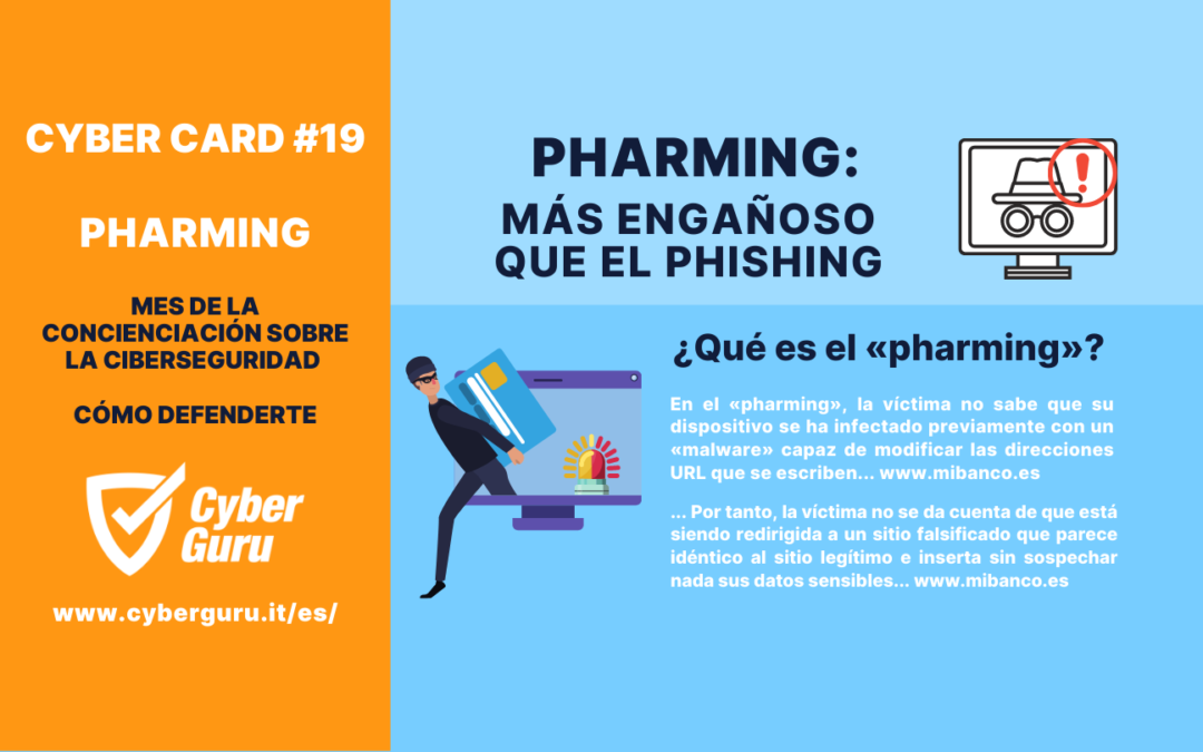 Cyber Card n° 19 – Infografía Pharming