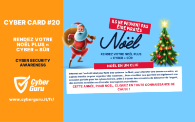 Carte virtuelle #20 – Pour un Noël résolument plus « cyber », mais en toute sécurité