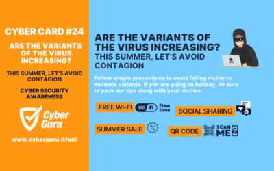 Cyber Card #24 – Let’s avoid contagion this summer