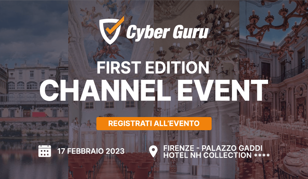First edition of the Cyber Guru Channel Event