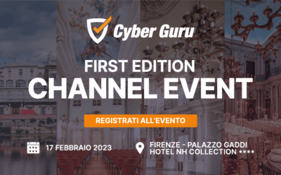 Première édition du Cyber Guru Channel Event