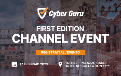 First edition of the Cyber Guru Channel Event