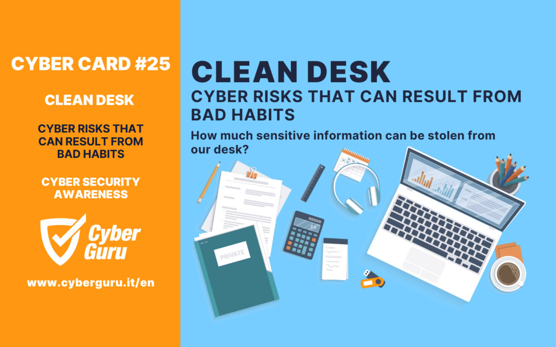 Cyber Card #25 – Clean Desk