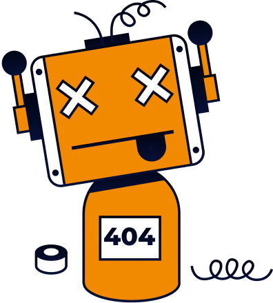 Cyber Guru 404 Robot
