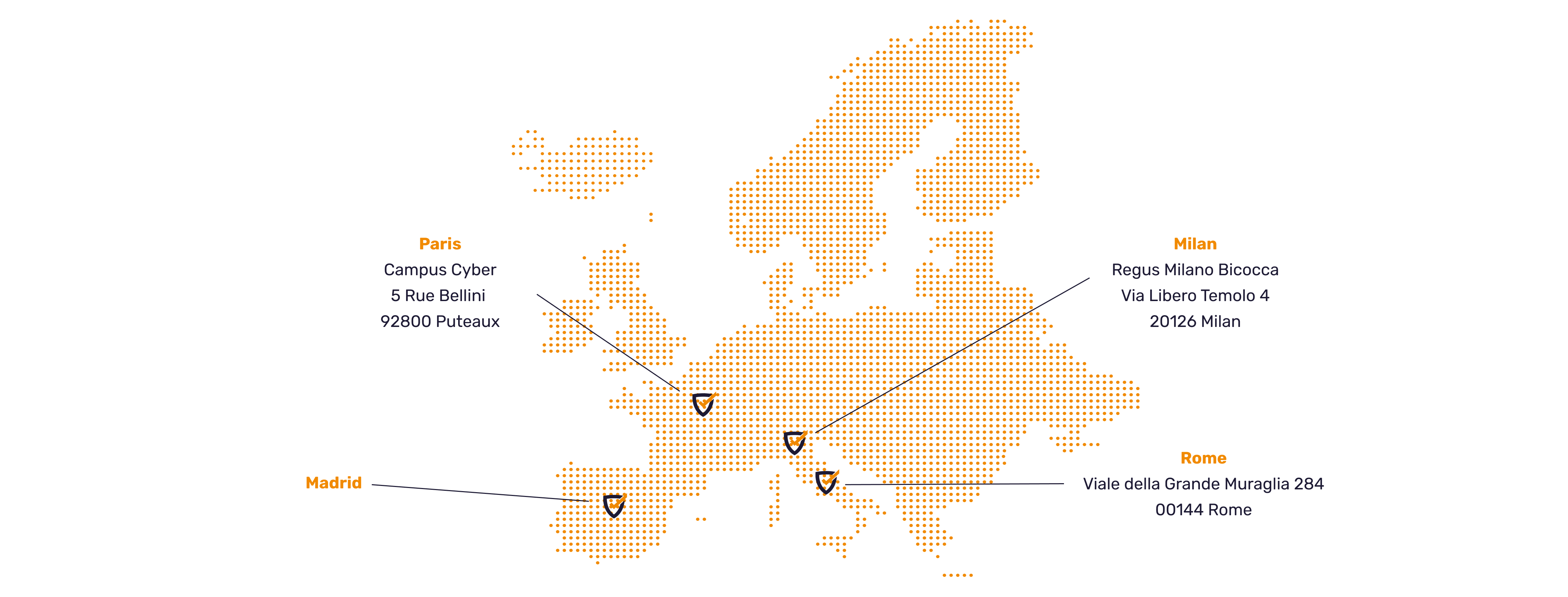 mappaEN:FR Map our locations EN/FR