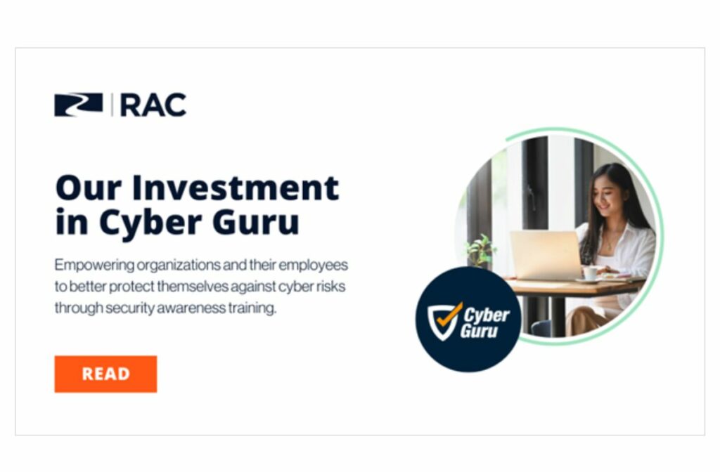 Riverside Acceleration Capital investe in Cyber Guru