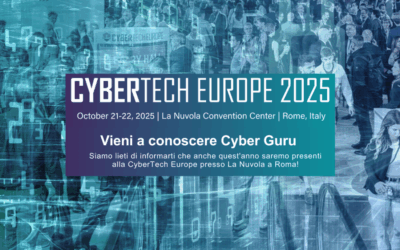 CyberTech Europe 2025: vieni a trovarci al nostro stand!